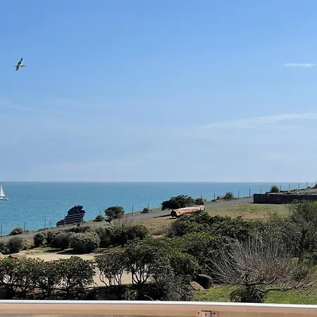 בית הארחה Entre 2 Plages : Vue Exceptionnelle Proche De La Et Du Centre